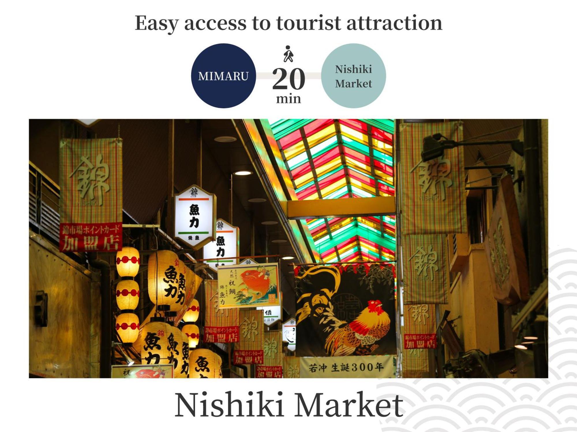 Mimaru Kyoto Nishinotoin Takatsuji Hotel Bagian luar foto